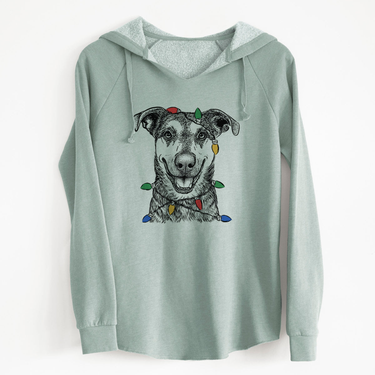 Christmas Lights Case the Mixed Breed - Cali Wave Hooded Sweatshirt