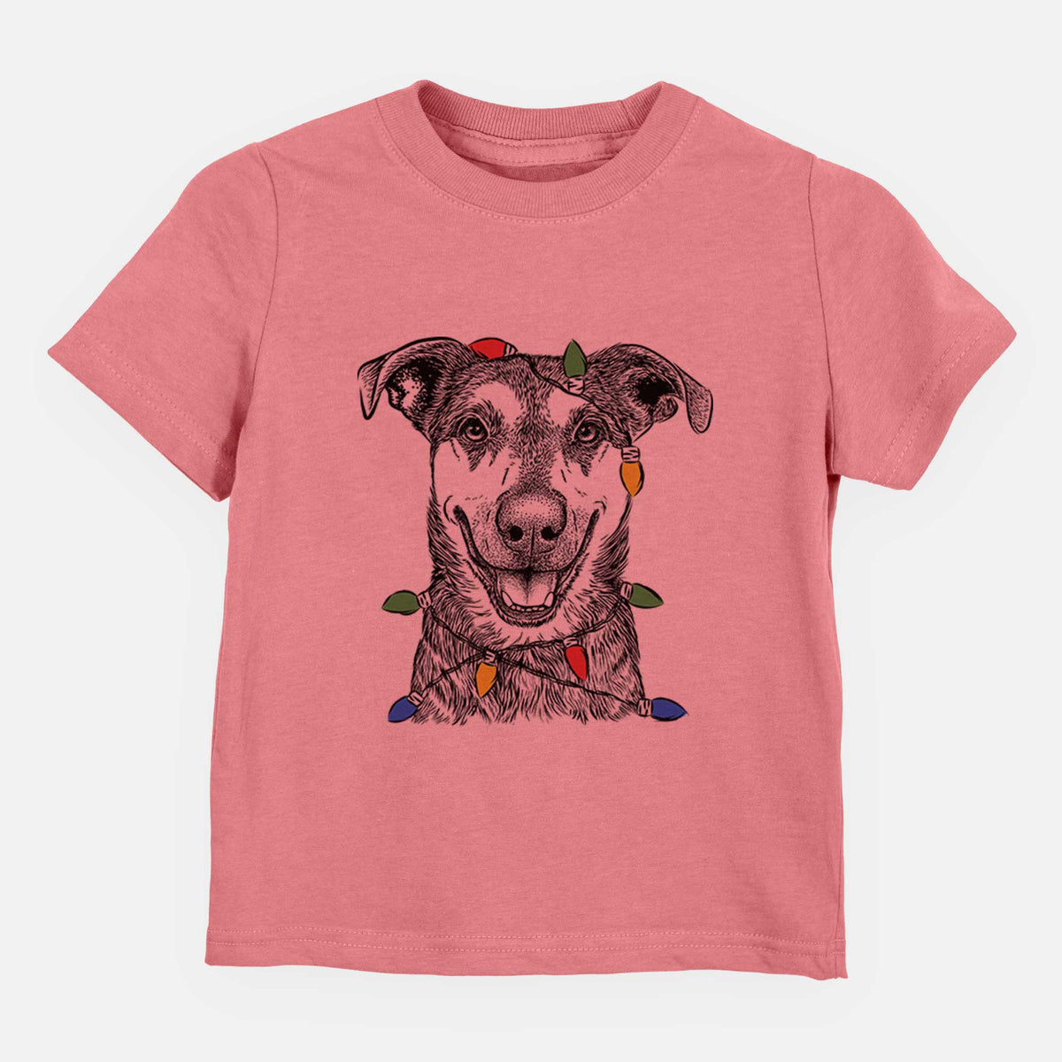 Christmas Lights Case the Mixed Breed - Kids/Youth/Toddler Shirt