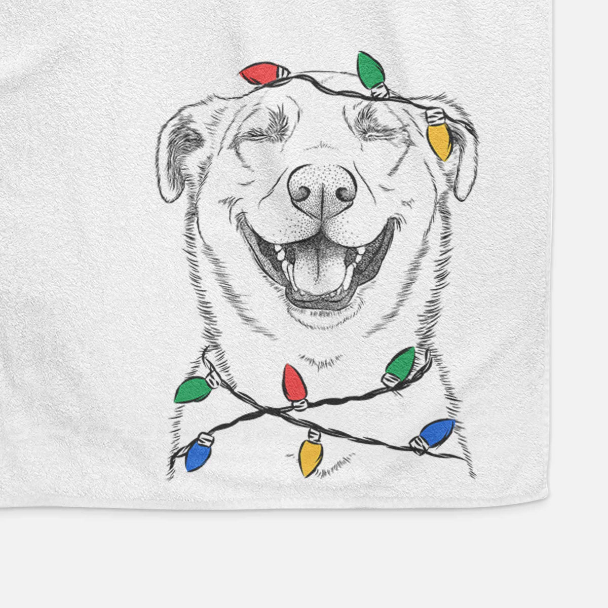 Chancellor the Mixed Breed Decorative Hand Towel