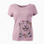 Christmas Lights Chancellor the Mixed Breed - Women's V-neck Shirt