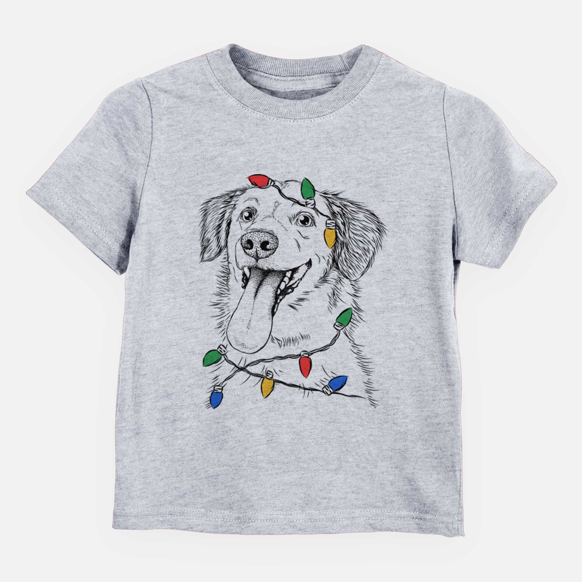 Christmas Lights Charles Xavier the Mixed Breed - Kids/Youth/Toddler Shirt