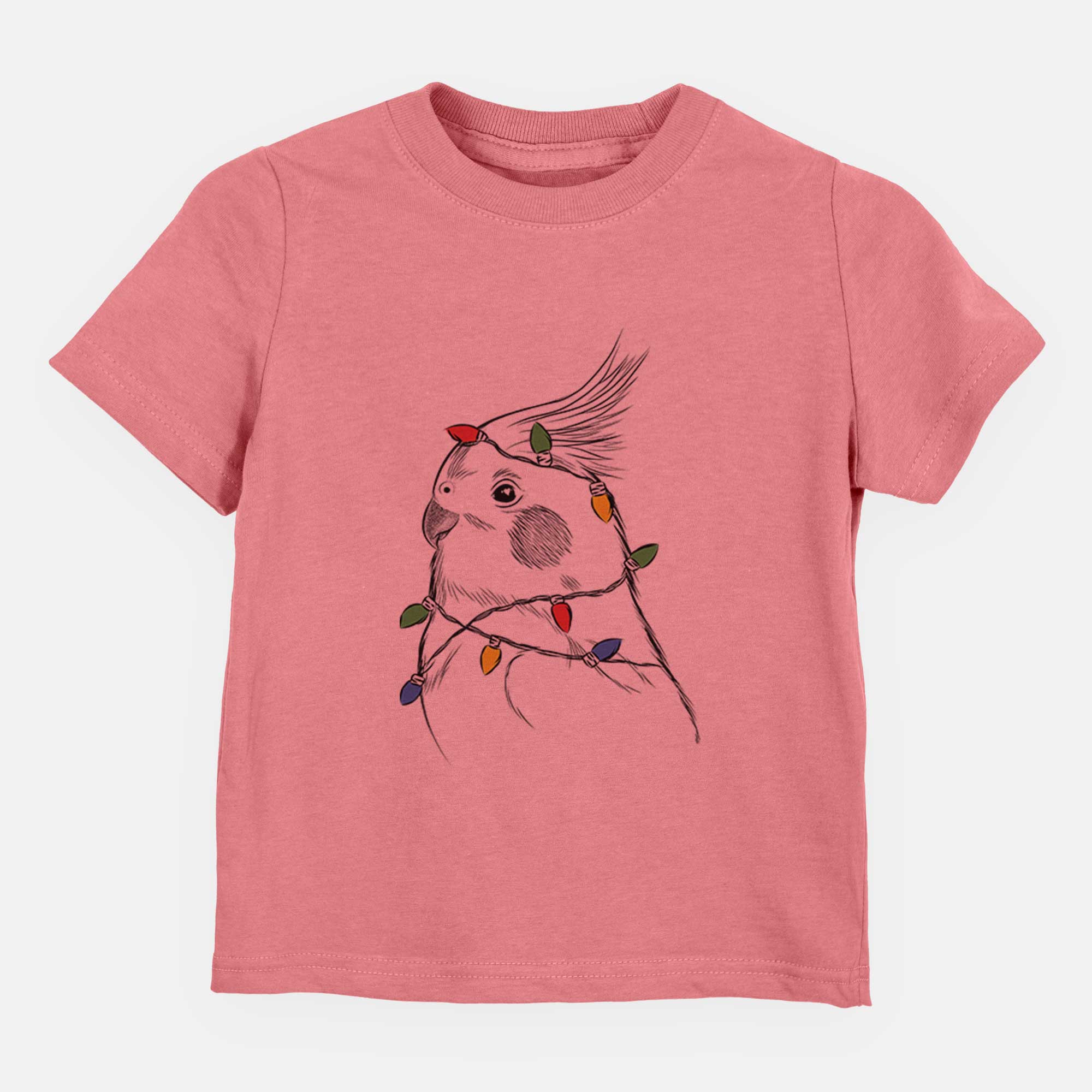 Christmas Lights Charlie the Cockatiel - Kids/Youth/Toddler Shirt