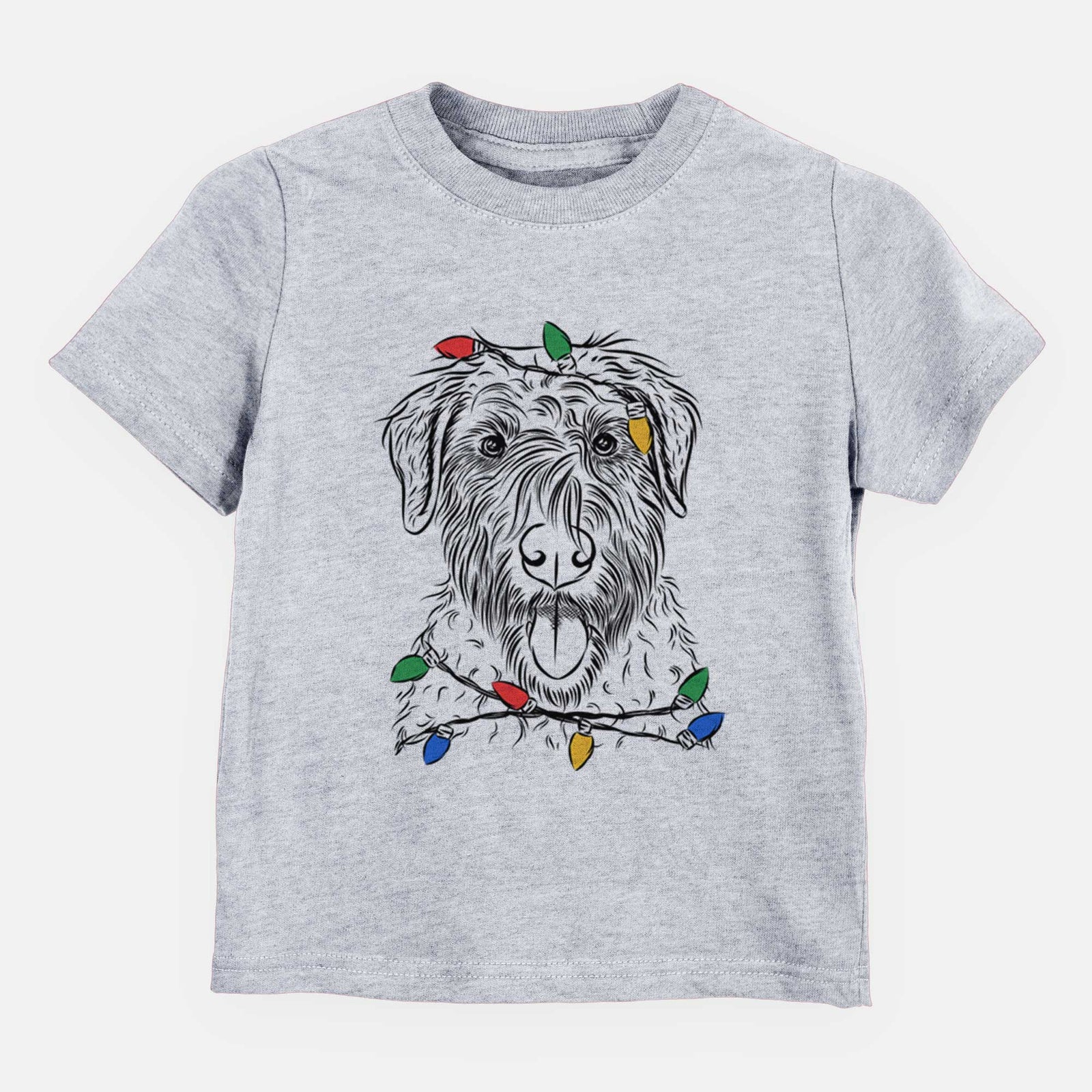 Christmas Lights Chester the Soft Coated Wheaten Terrier - Kids/Youth/Toddler Shirt