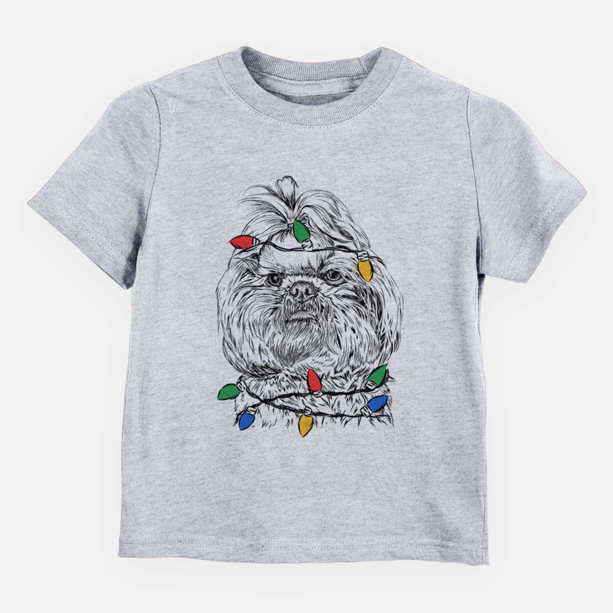 Christmas Lights Chewie the Shih Tzu - Kids/Youth/Toddler Shirt