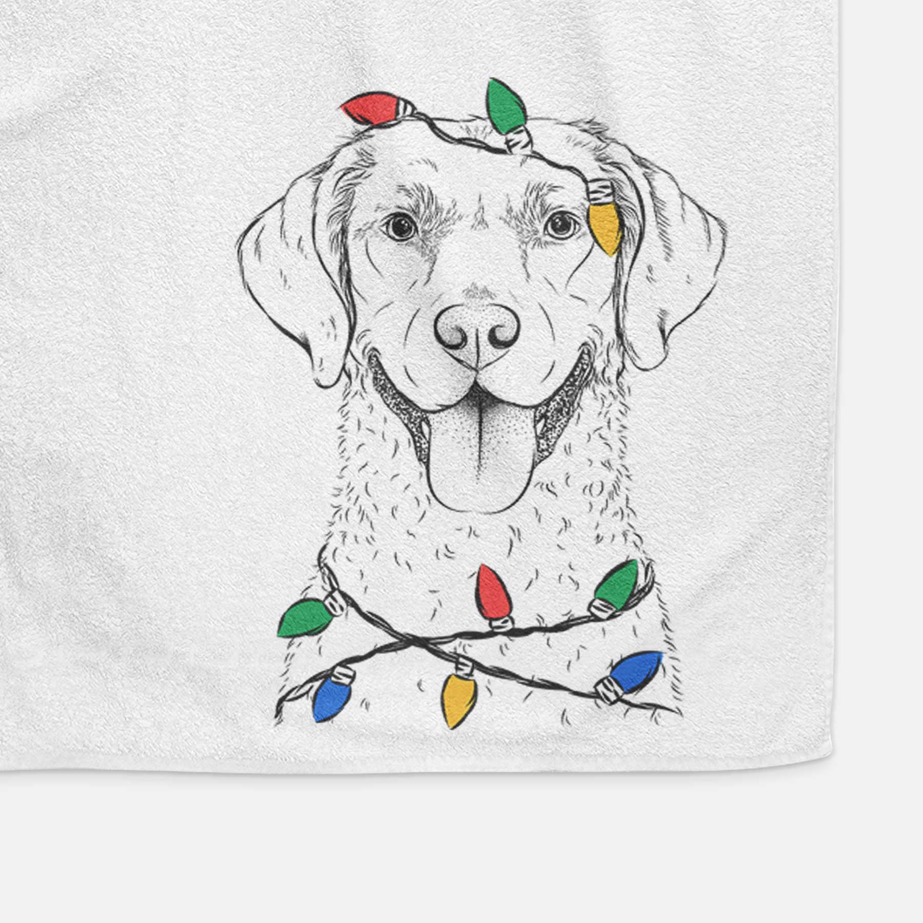 Chip the Chesapeake Bay Retriever Decorative Hand Towel