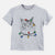 Christmas Lights Chloe the Tabby Cat - Kids/Youth/Toddler Shirt