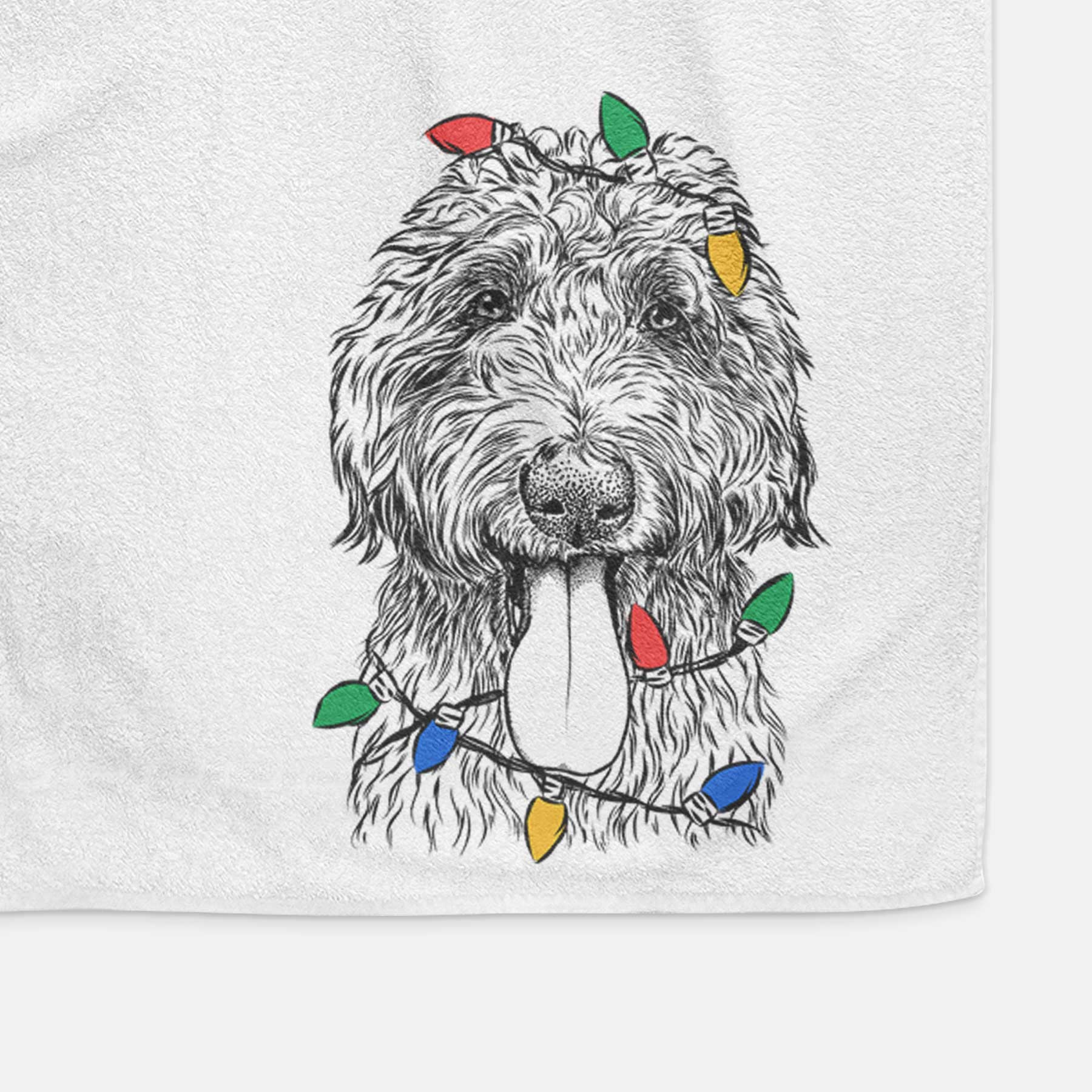 CiCi Paulk the Aussiedoodle Decorative Hand Towel