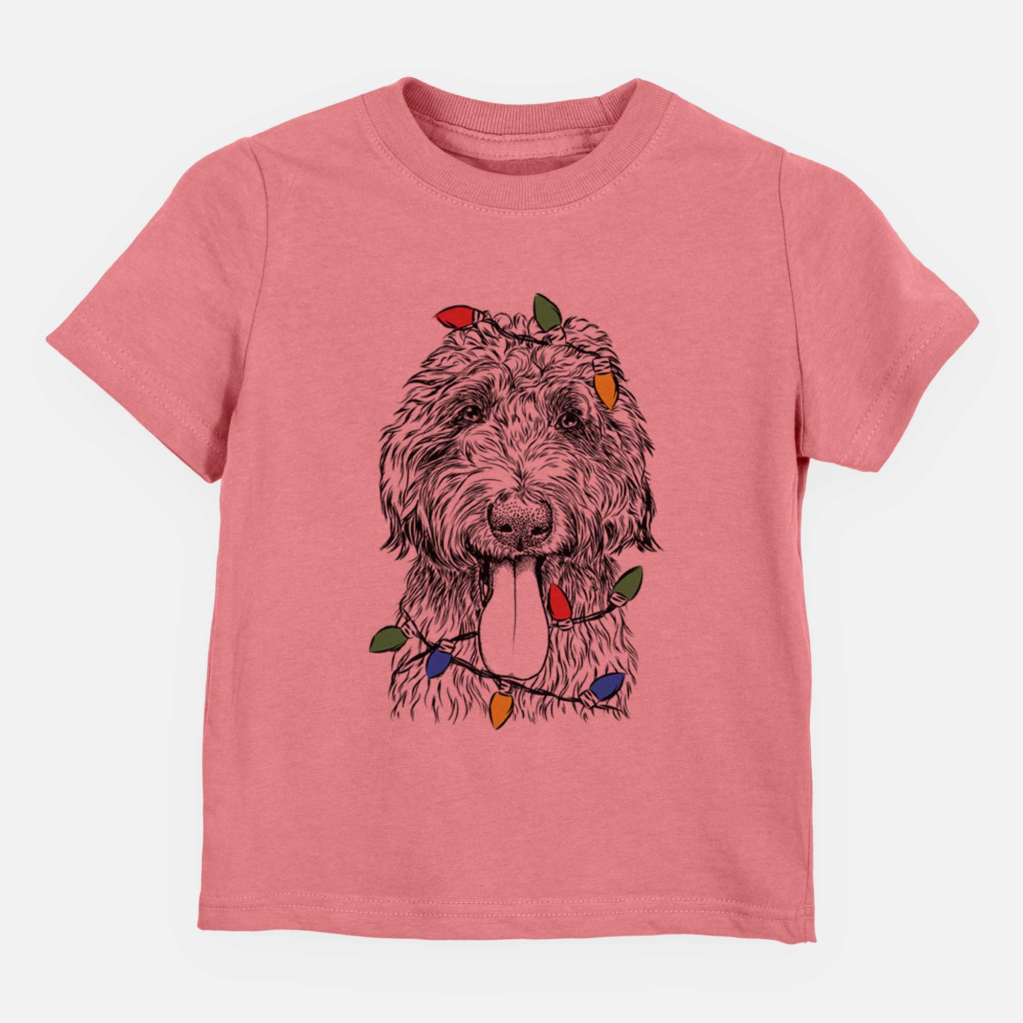 Christmas Lights CiCi Paulk the Aussiedoodle - Kids/Youth/Toddler Shirt