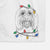 Claude the Coton de Tulear Decorative Hand Towel