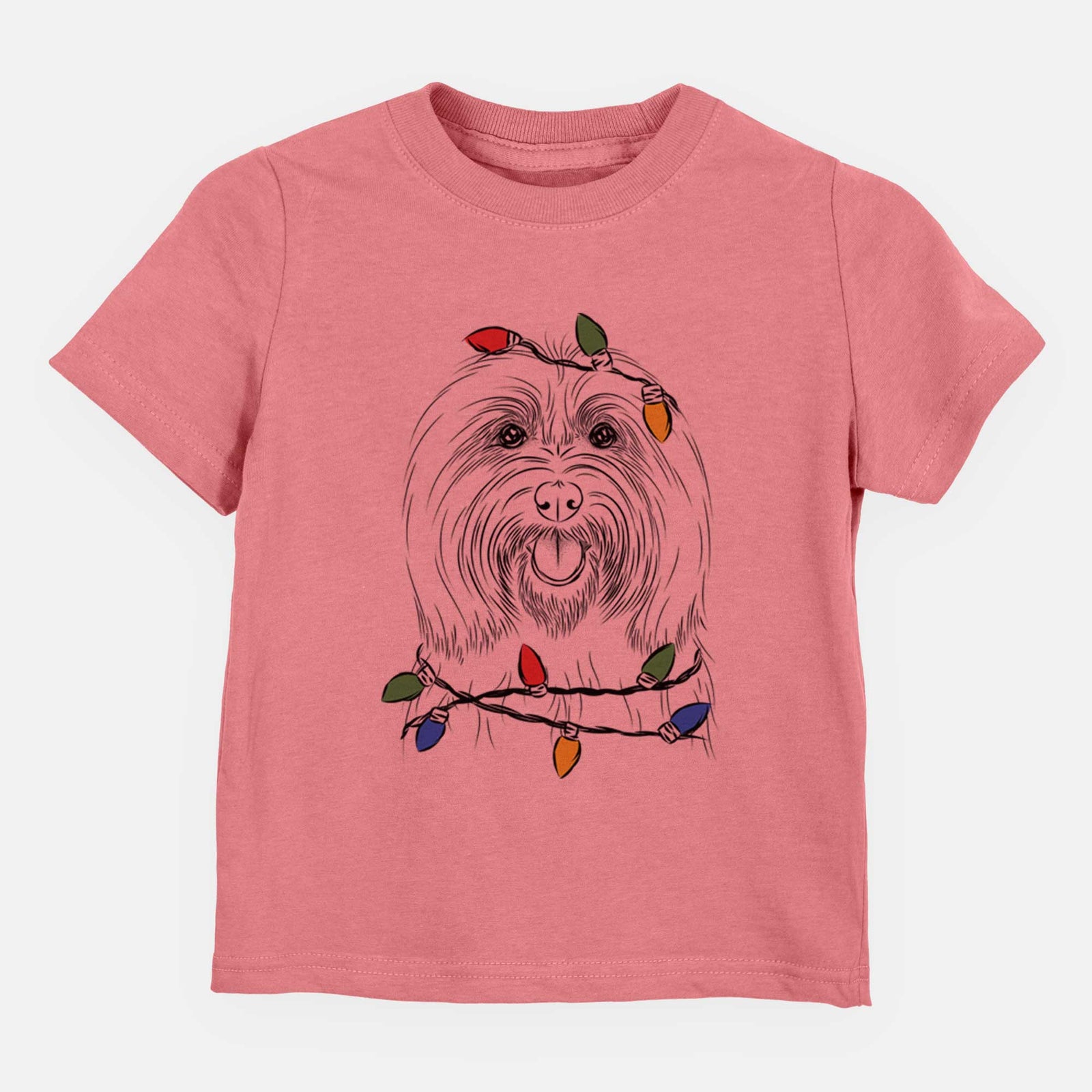 Christmas Lights Claude the Coton de Tulear - Kids/Youth/Toddler Shirt