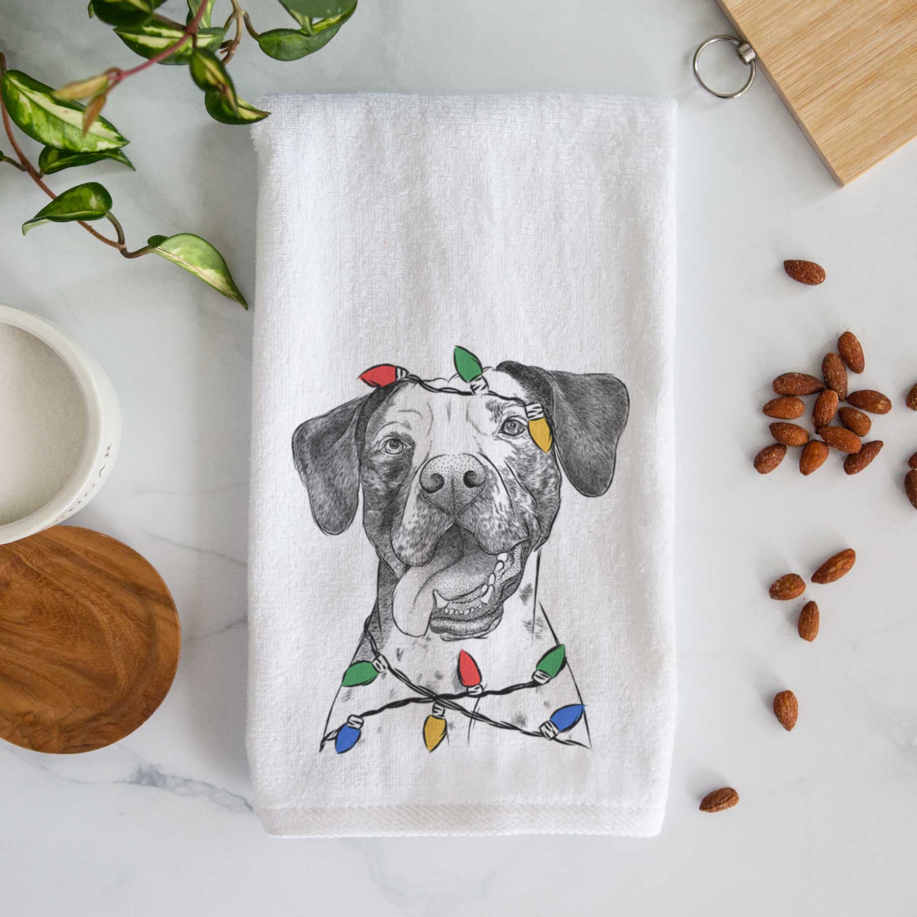 Cola the Catahoula Decorative Hand Towel