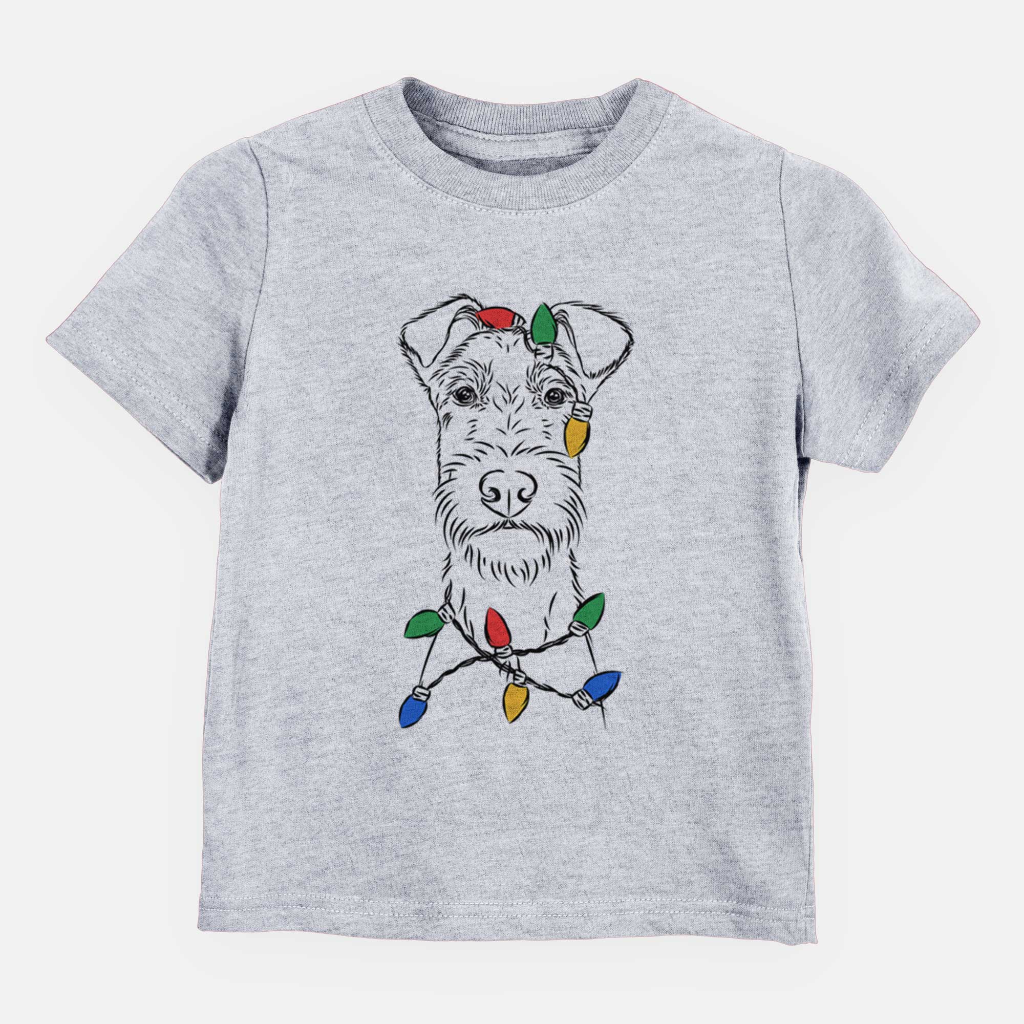 Christmas Lights Connor the Irish Terrier - Kids/Youth/Toddler Shirt