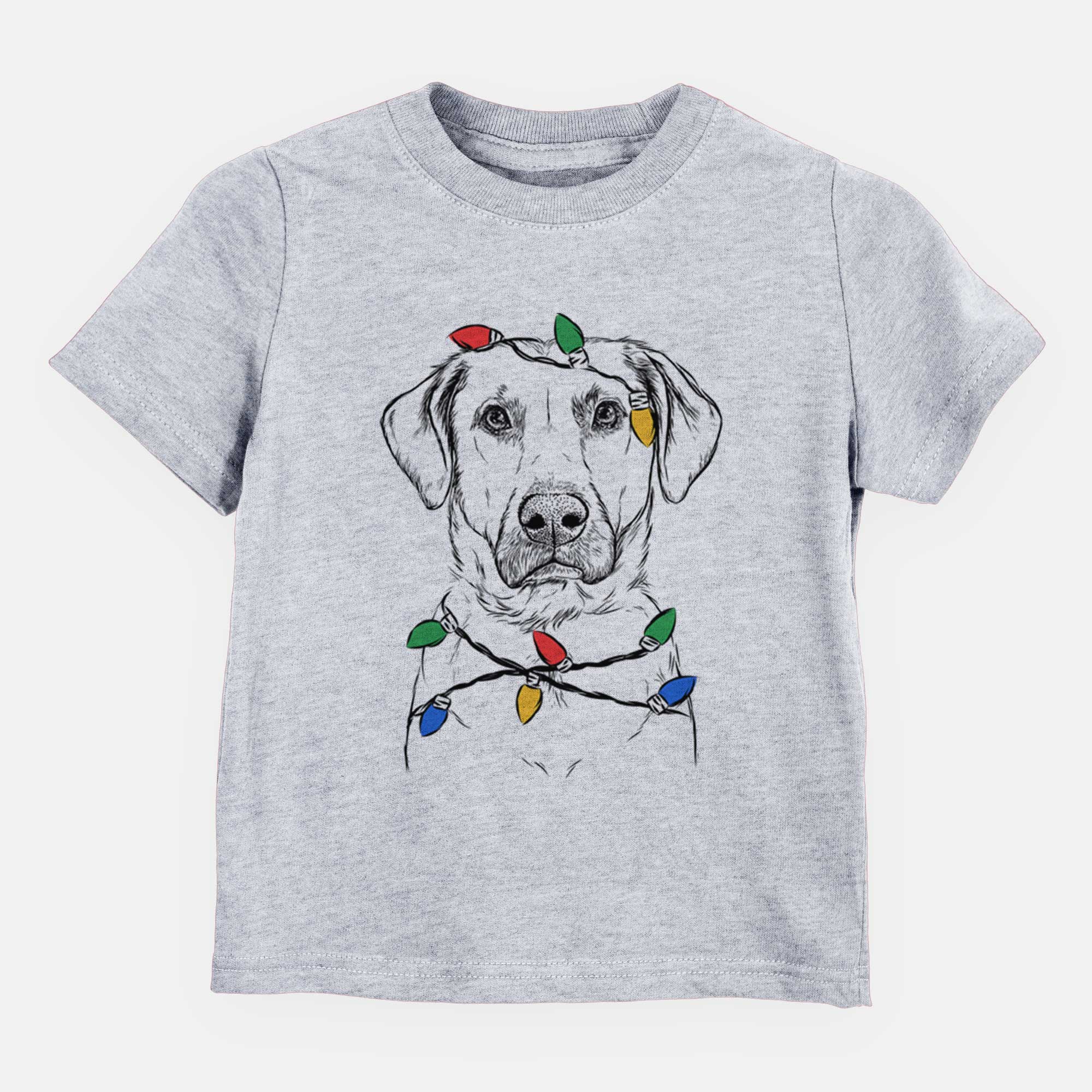 Christmas Lights Cooper Griffin the Mixed Breed - Kids/Youth/Toddler Shirt