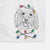 Cuddles the Coton de Tulear Decorative Hand Towel