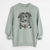 Christmas Lights Cynder the English Shepherd - Unisex Pigment Dyed Crew Sweatshirt