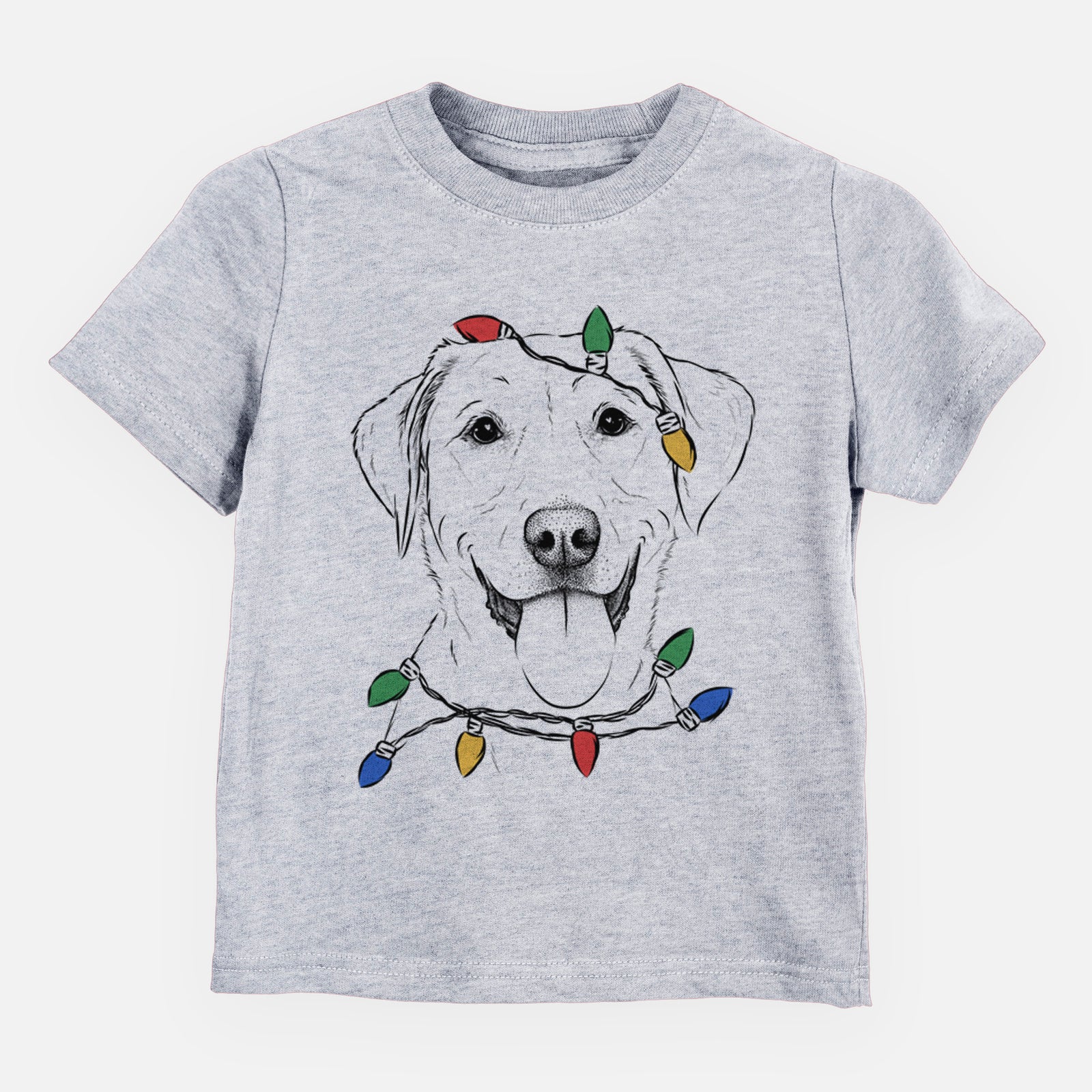 Christmas Lights Daisy the Labrador Retriever - Kids/Youth/Toddler Shirt