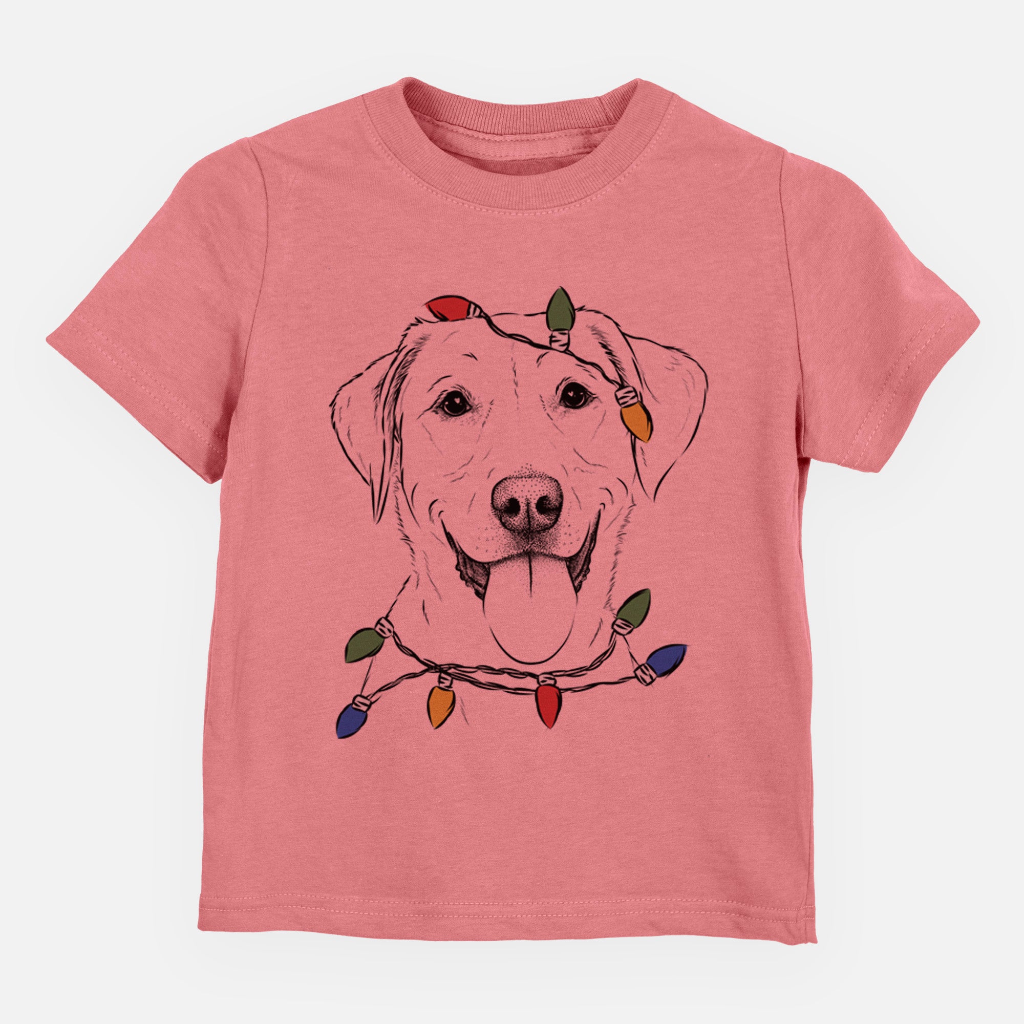 Christmas Lights Daisy the Labrador Retriever - Kids/Youth/Toddler Shirt