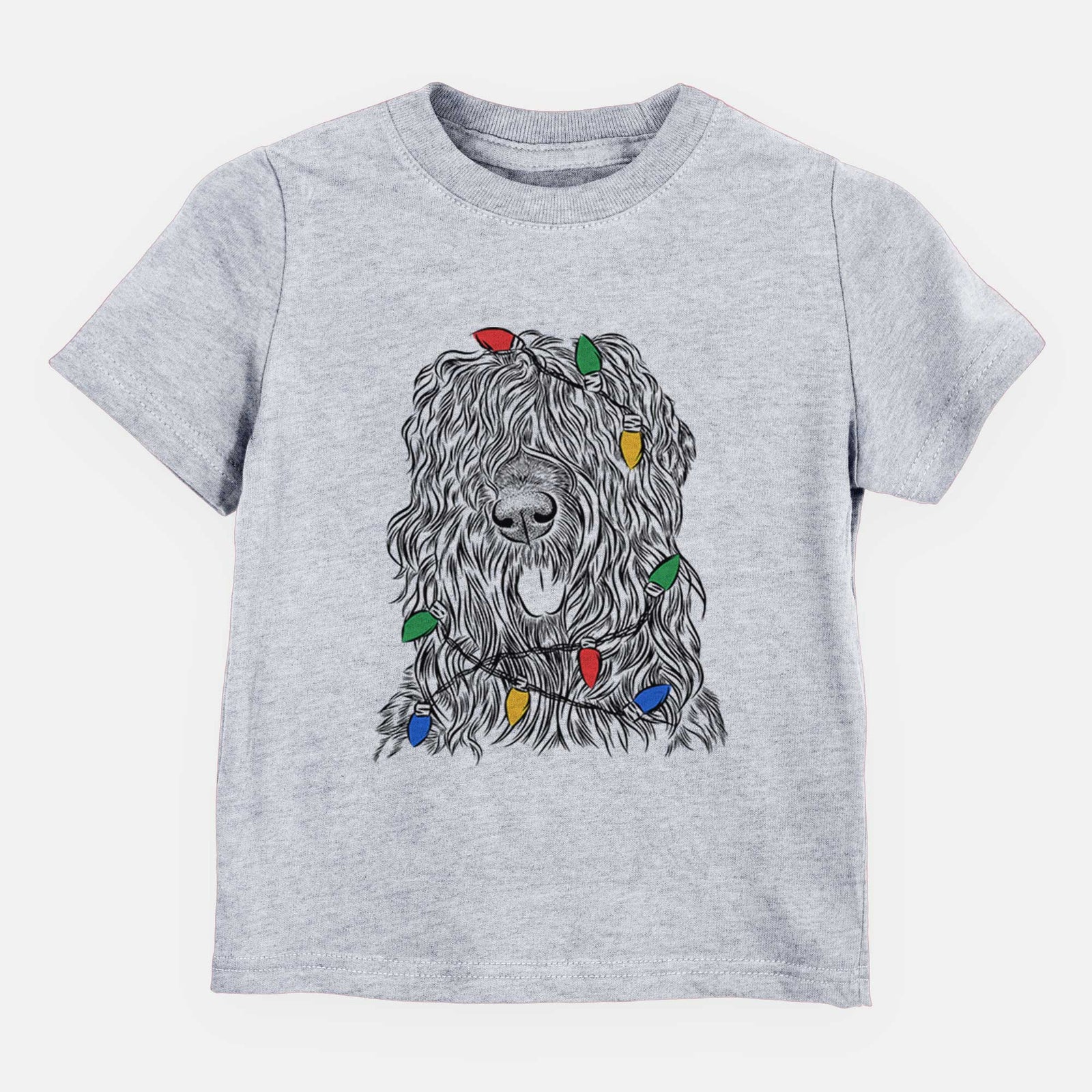 Christmas Lights Darryl the Black Russian Terrier - Kids/Youth/Toddler Shirt