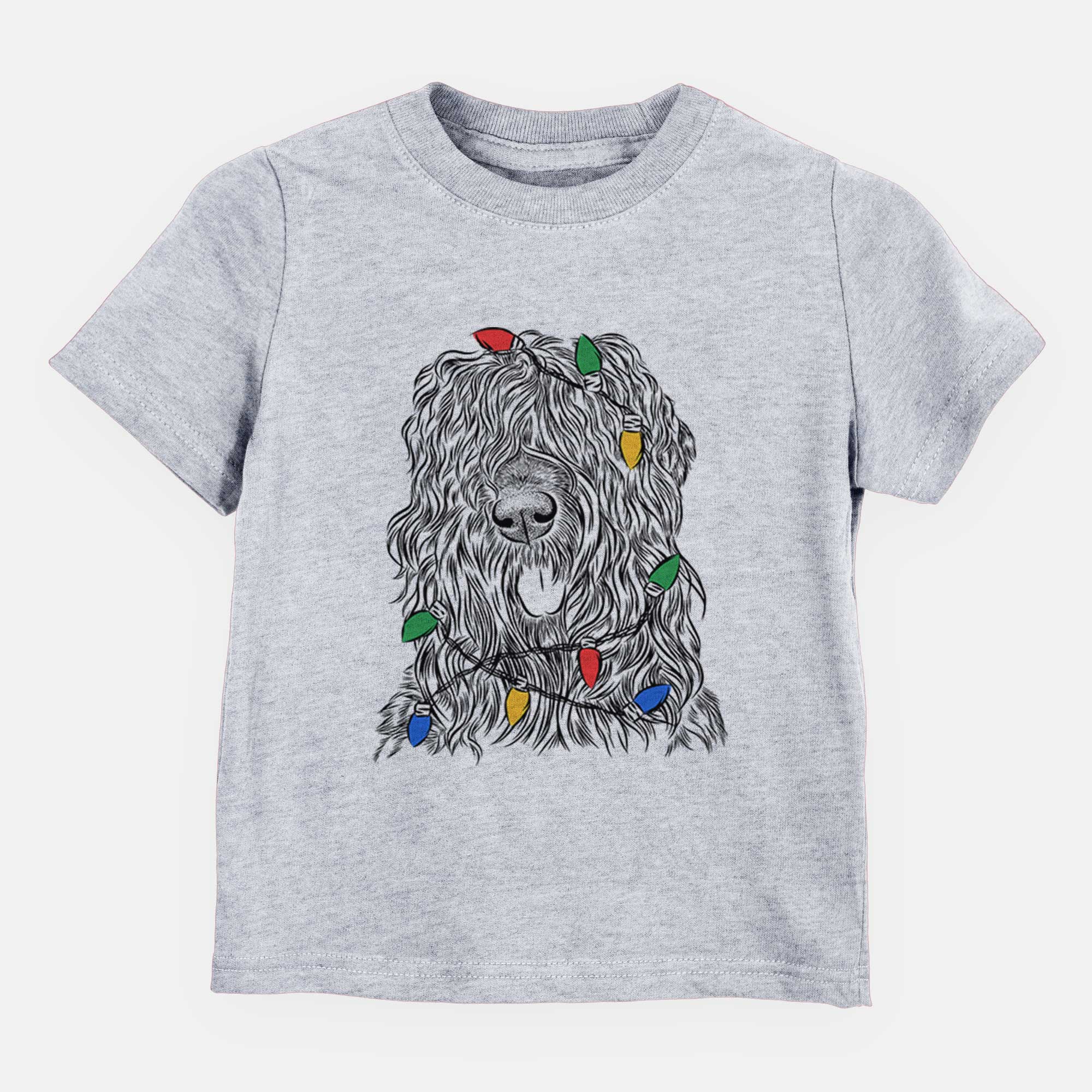 Christmas Lights Darryl the Black Russian Terrier - Kids/Youth/Toddler Shirt