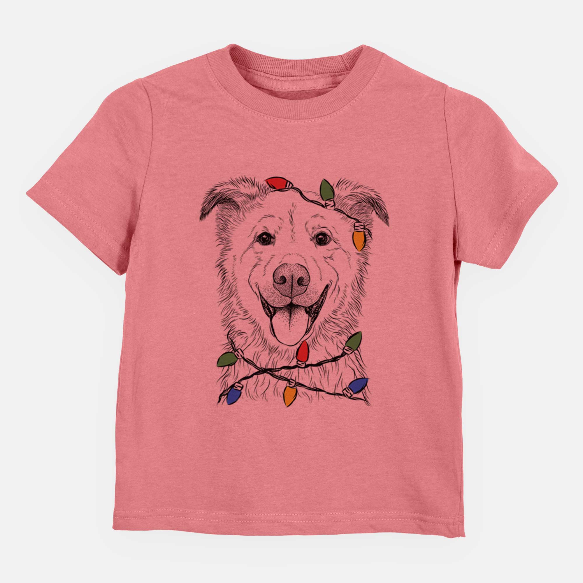 Christmas Lights Dawson the Mixed Breed - Kids/Youth/Toddler Shirt