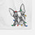 Dee Dee the Boston Terrier Decorative Hand Towel