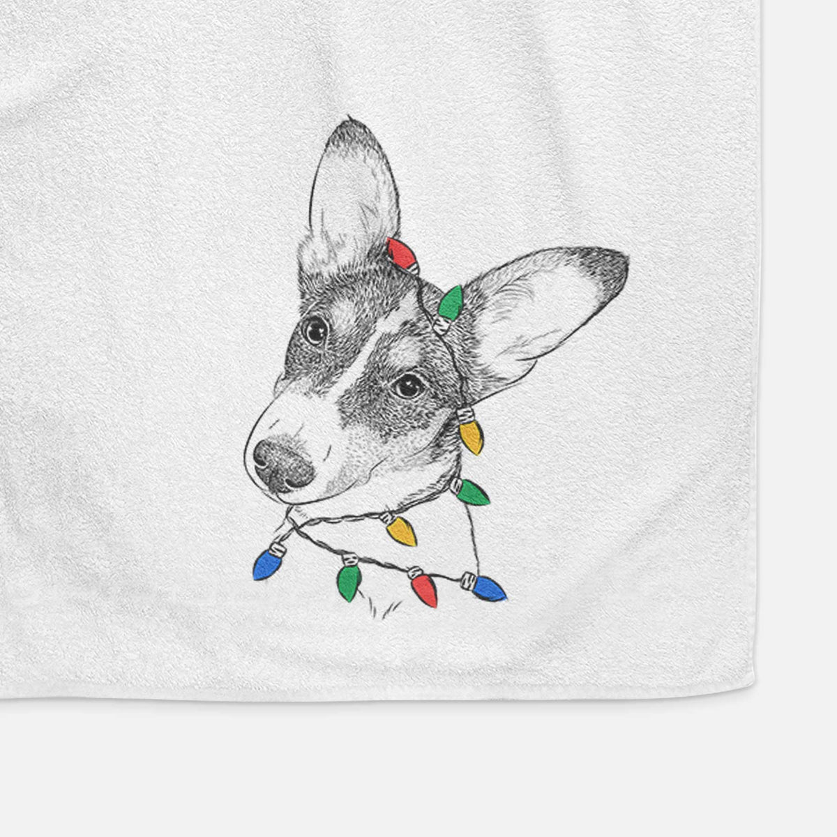 Dexter the Corgi Decorative Hand Towel