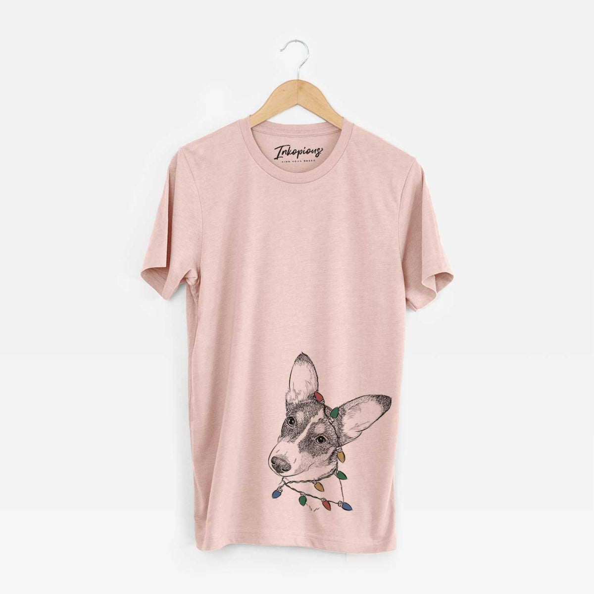 Christmas Lights Dexter the Corgi - Unisex Crewneck