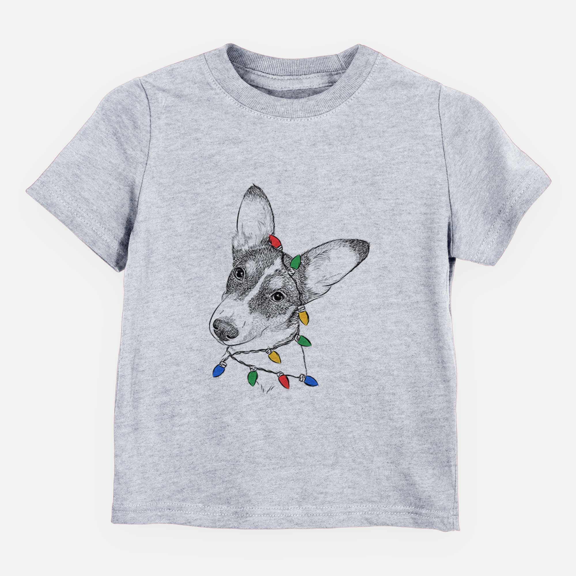Christmas Lights Dexter the Corgi - Kids/Youth/Toddler Shirt