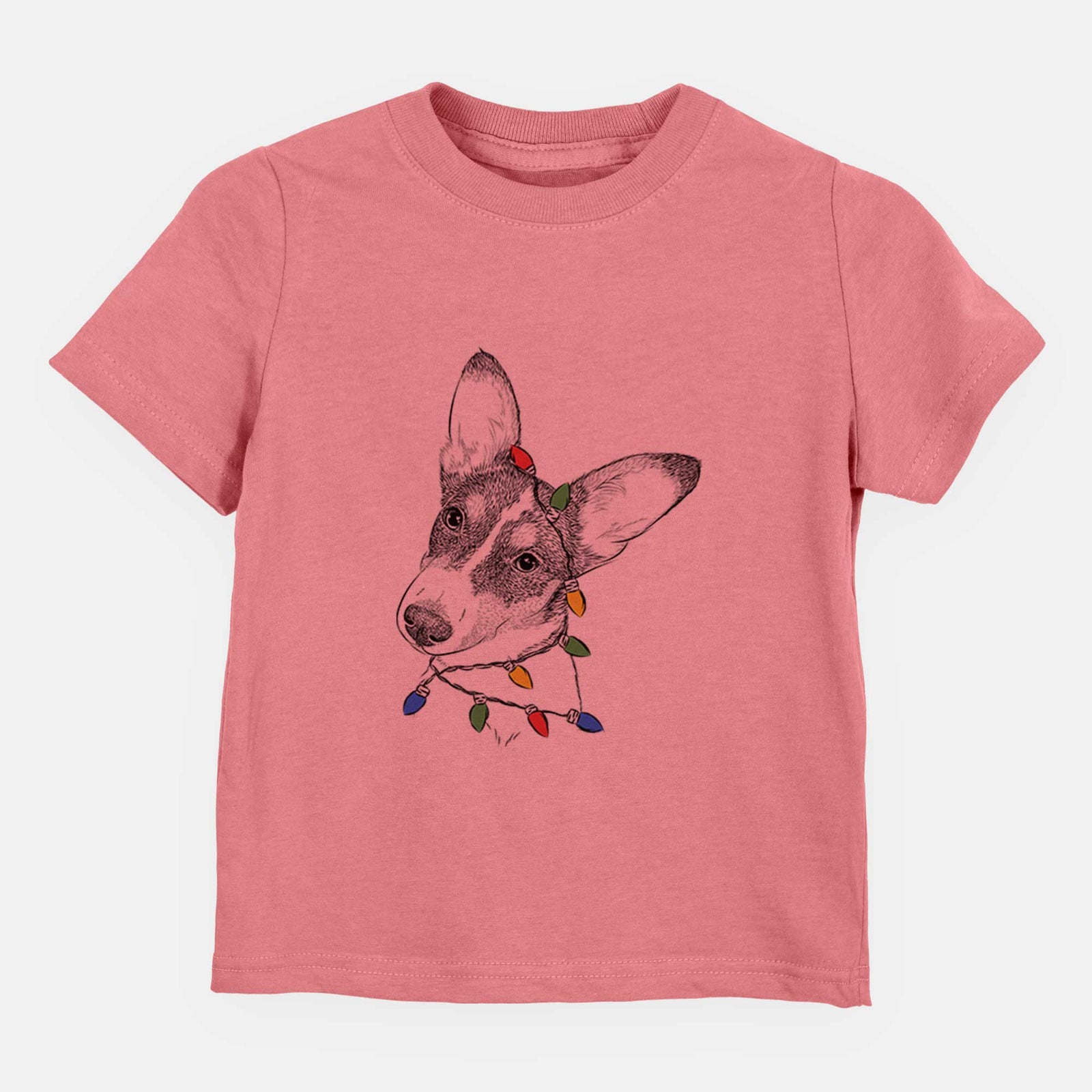 Christmas Lights Dexter the Corgi - Kids/Youth/Toddler Shirt