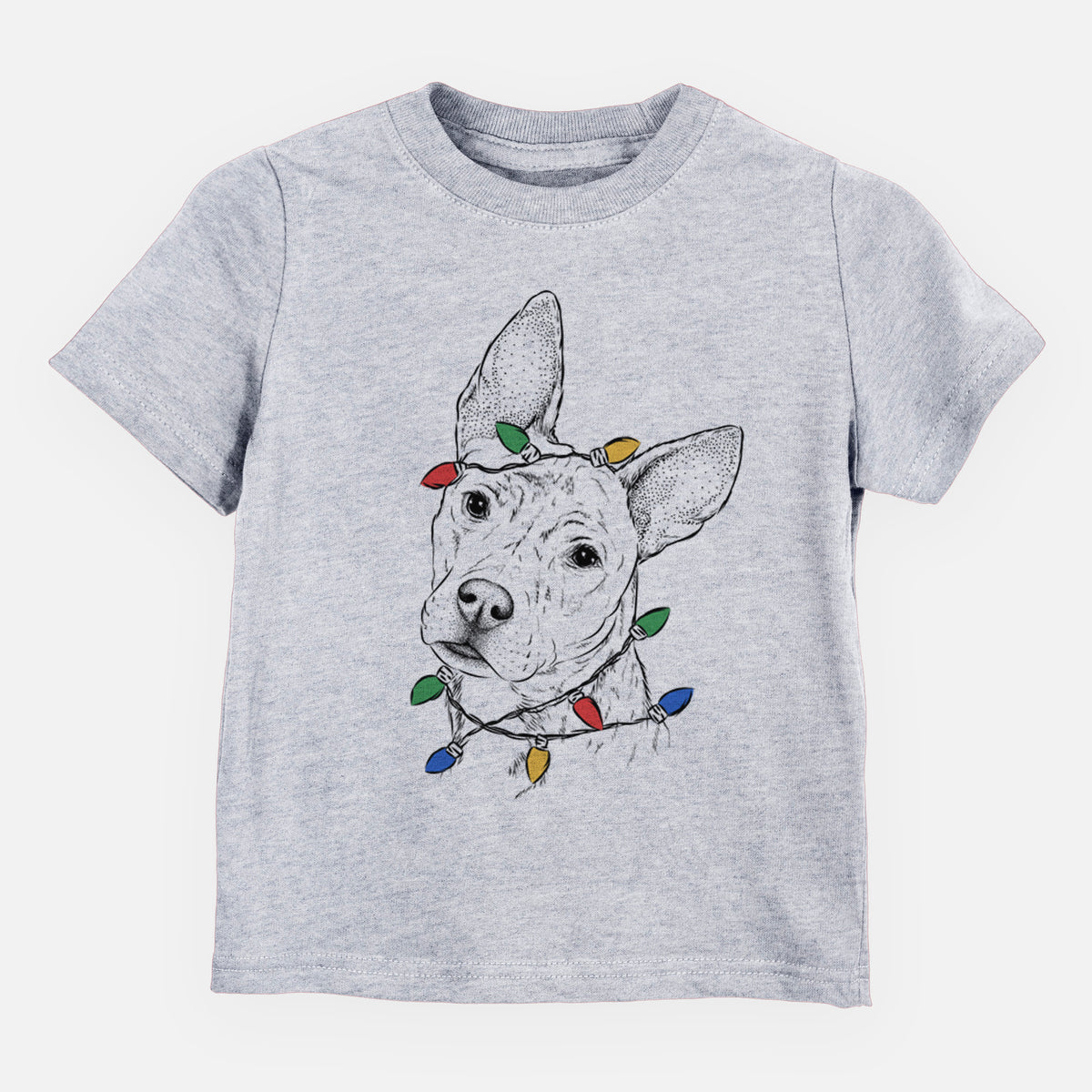 Christmas Lights Diesel the Mixed Breed - Kids/Youth/Toddler Shirt