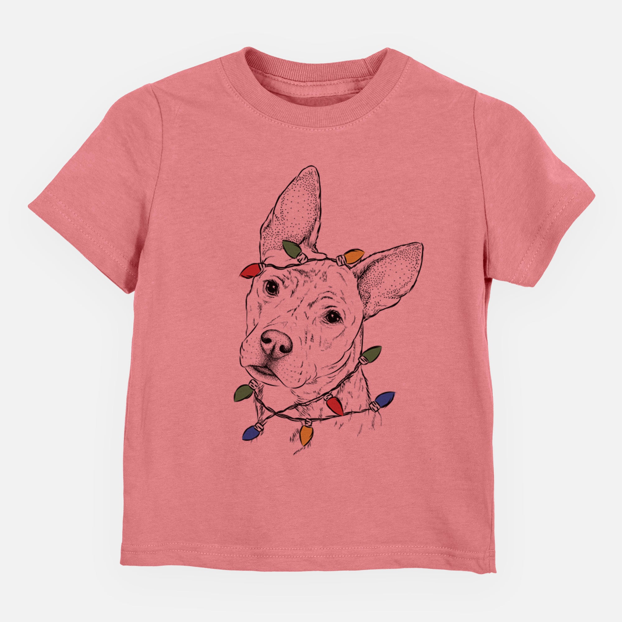 Christmas Lights Diesel the Mixed Breed - Kids/Youth/Toddler Shirt