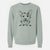 Christmas Lights Dinghy the Mixed Breed - Unisex Pigment Dyed Crew Sweatshirt