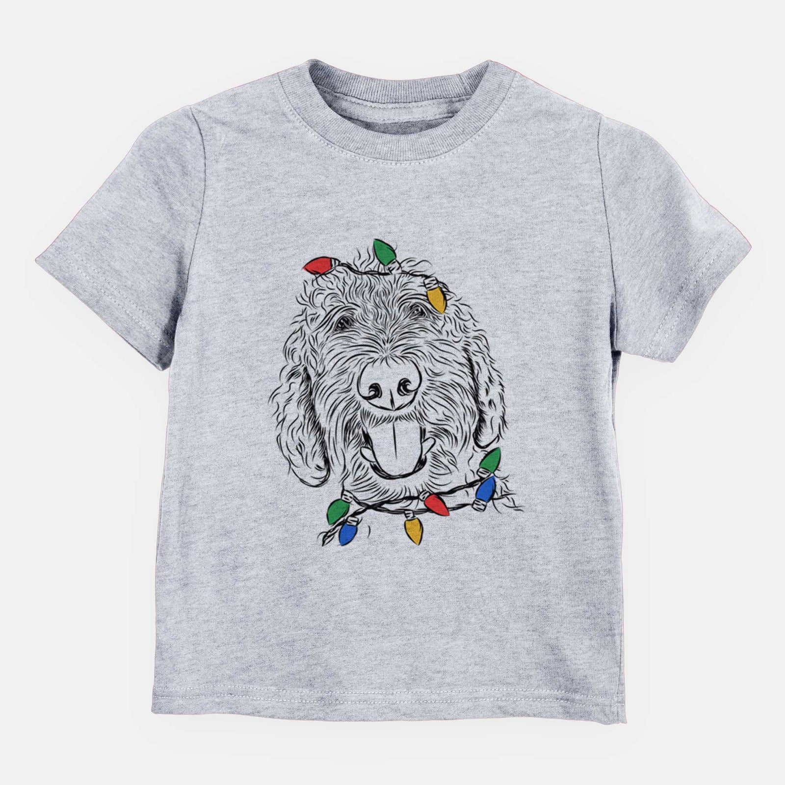 Christmas Lights Dixie the Doodle - Kids/Youth/Toddler Shirt