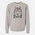 Christmas Lights Django the Grey Wolf - Unisex Pigment Dyed Crew Sweatshirt