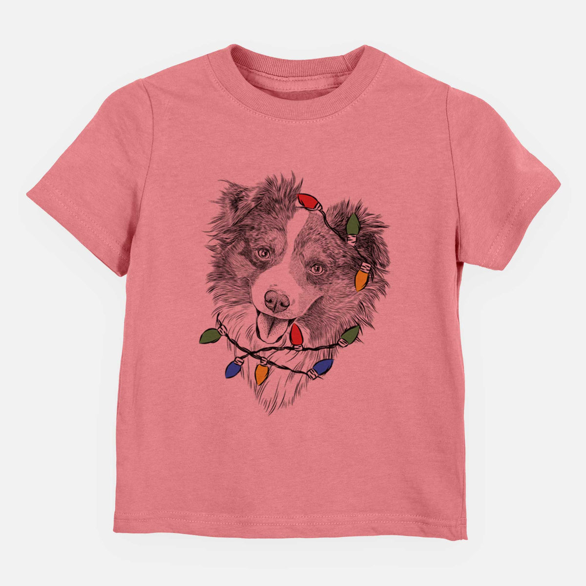 Christmas Lights Doc the Mini Aussie - Kids/Youth/Toddler Shirt