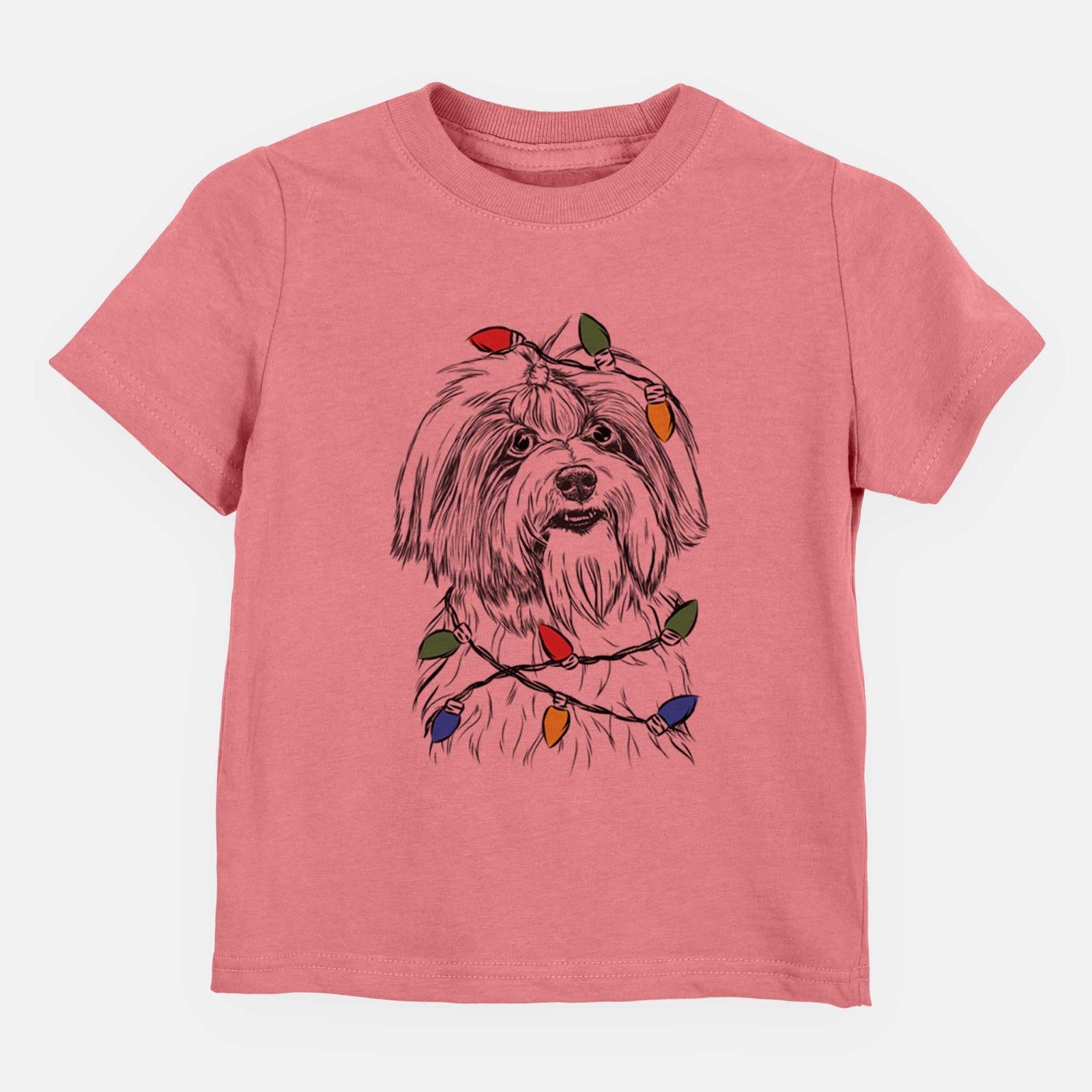 Christmas Lights Dooley the Havanese - Kids/Youth/Toddler Shirt