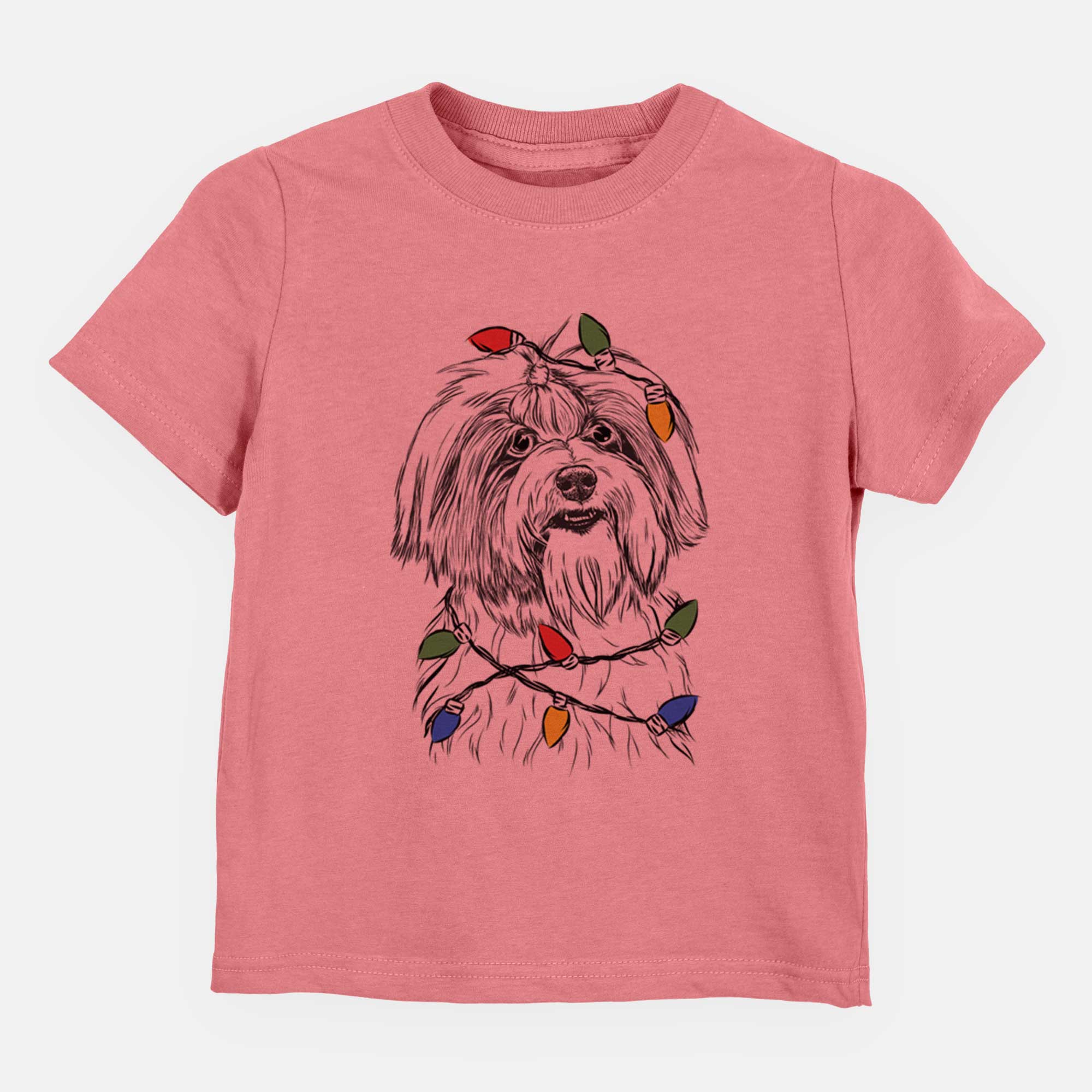 Christmas Lights Dooley the Havanese - Kids/Youth/Toddler Shirt