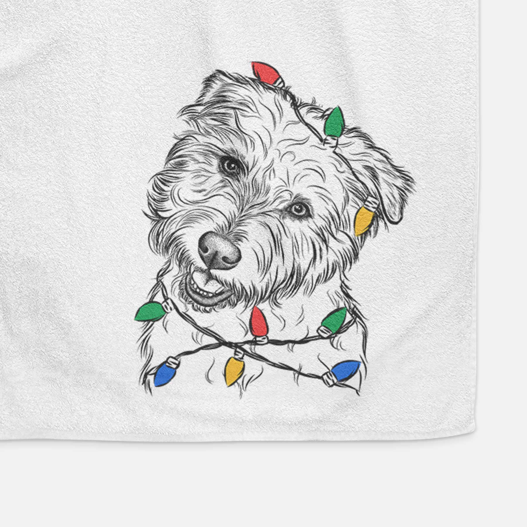 Duffy the Glen of Imaal Terrier Decorative Hand Towel