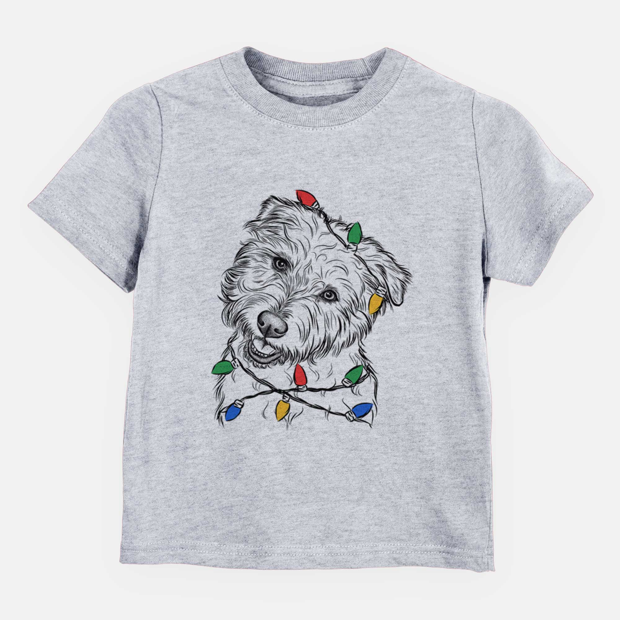 Christmas Lights Duffy the Glen of Imaal Terrier - Kids/Youth/Toddler Shirt