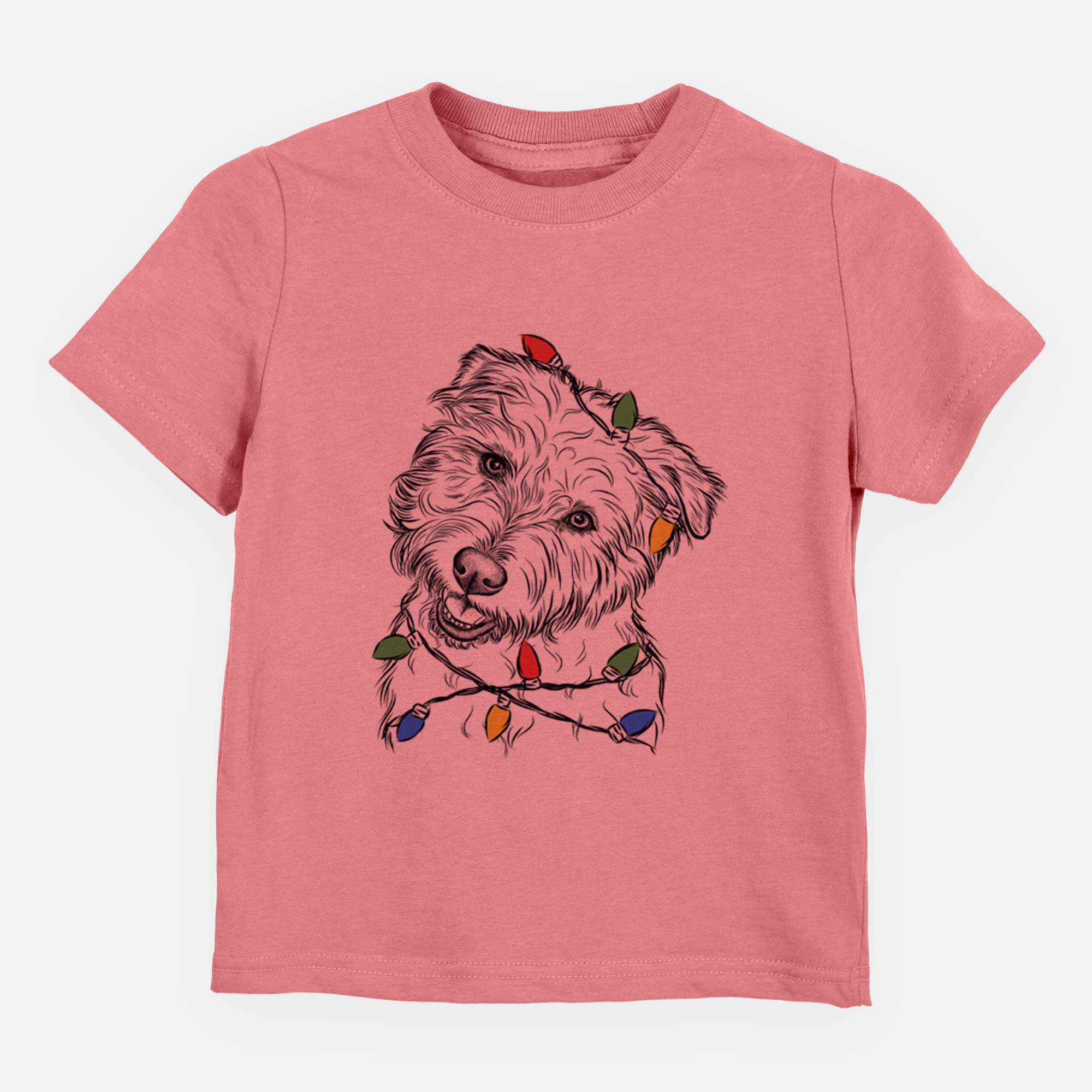 Christmas Lights Duffy the Glen of Imaal Terrier - Kids/Youth/Toddler Shirt