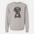 Christmas Lights Eli the Great Dane - Unisex Pigment Dyed Crew Sweatshirt