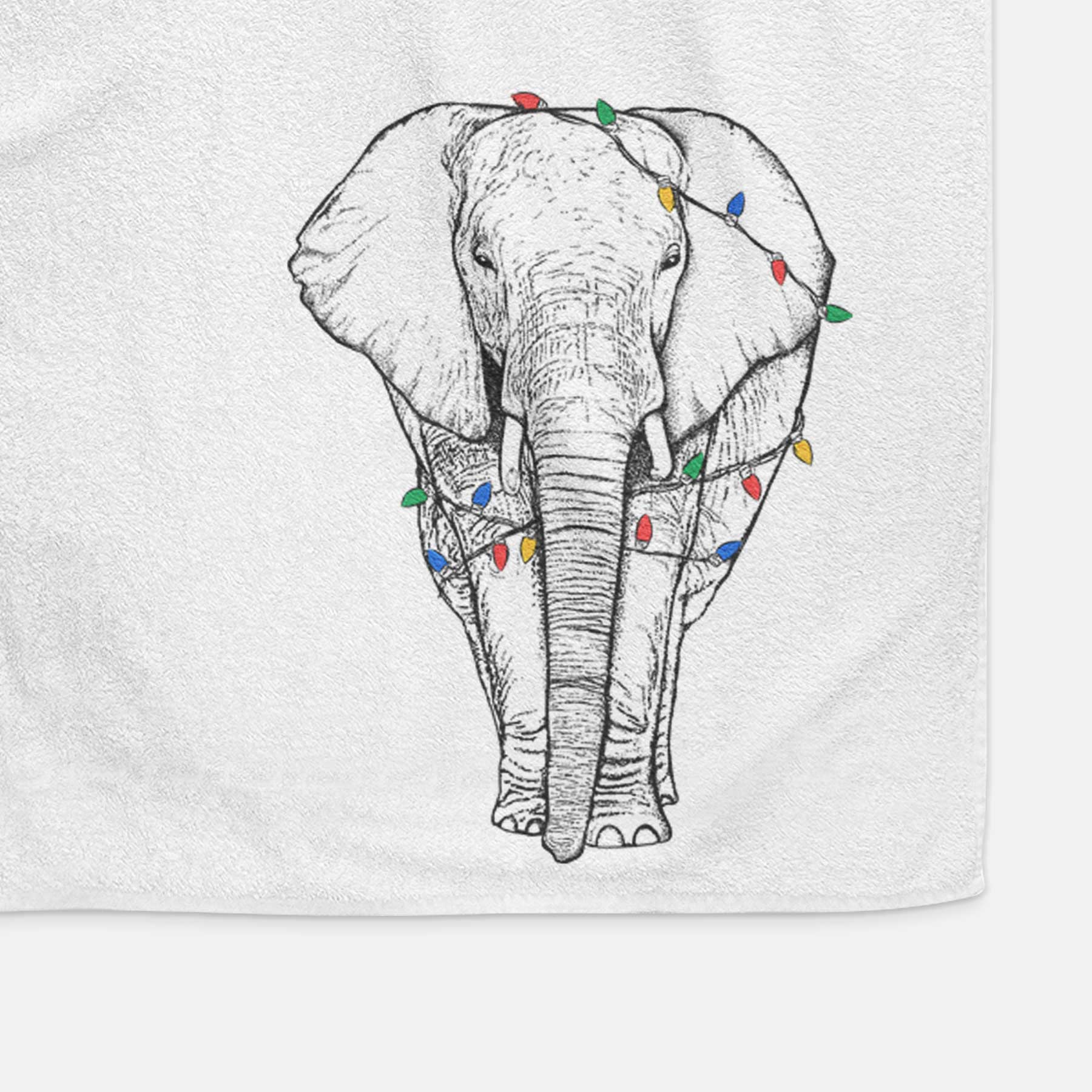 Ella the Elephant Decorative Hand Towel