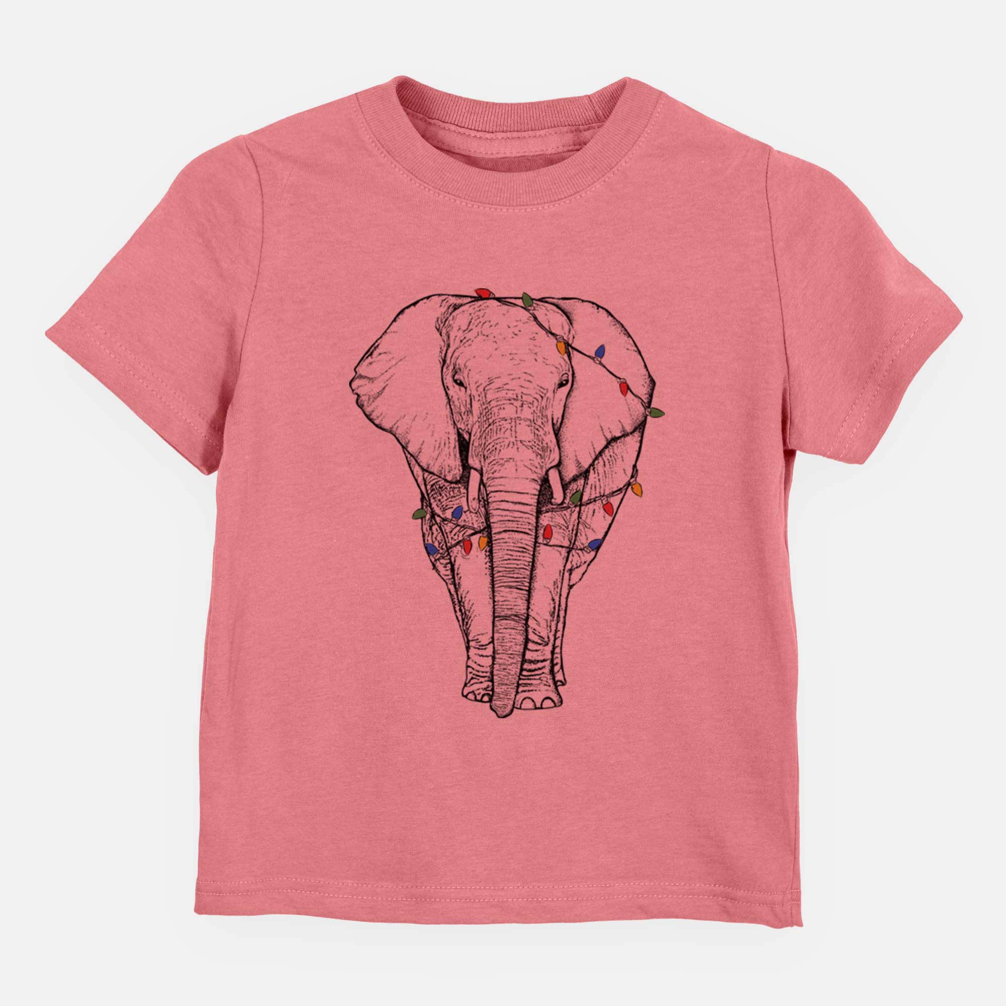 Christmas Lights Ella the Elephant - Kids/Youth/Toddler Shirt