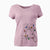 Christmas Lights Eloise the Mixed Breed - Women's V-neck Shirt