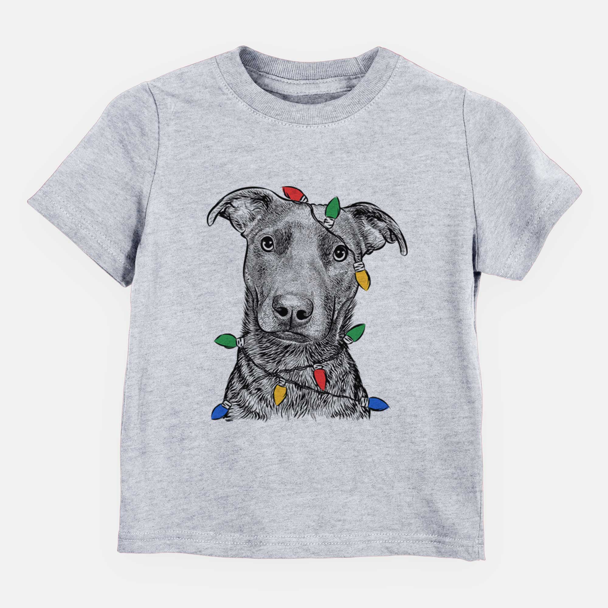 Christmas Lights Embyr the Mixed Breed - Kids/Youth/Toddler Shirt