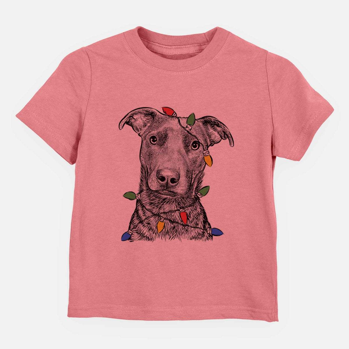 Christmas Lights Embyr the Mixed Breed - Kids/Youth/Toddler Shirt