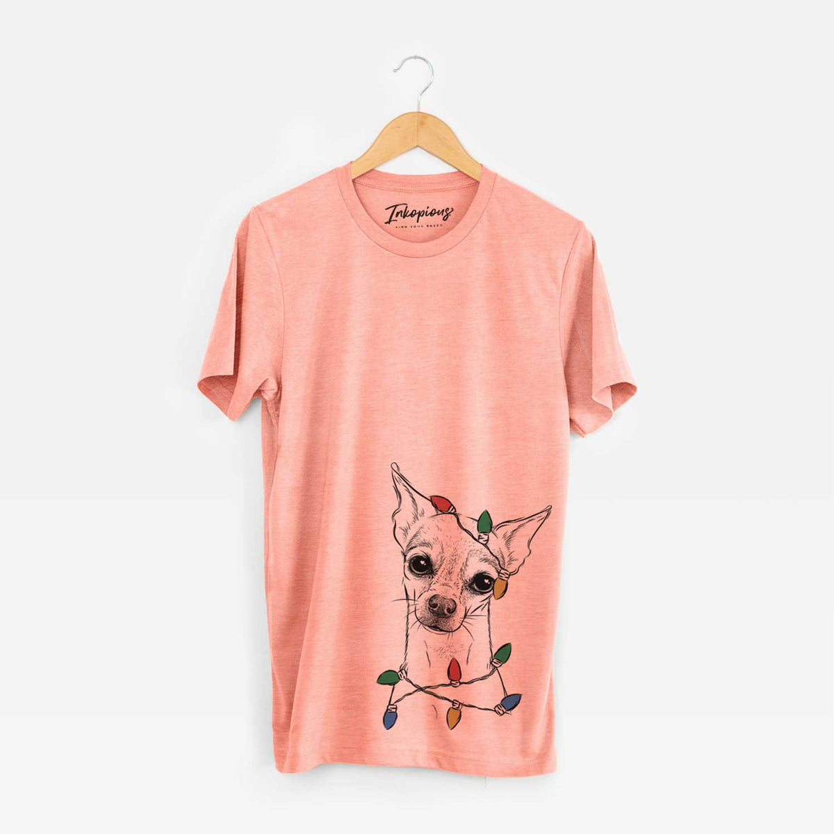 Christmas Lights Emee the Chihuahua - Unisex Crewneck