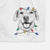 Ernie the Mixed Breed Decorative Hand Towel