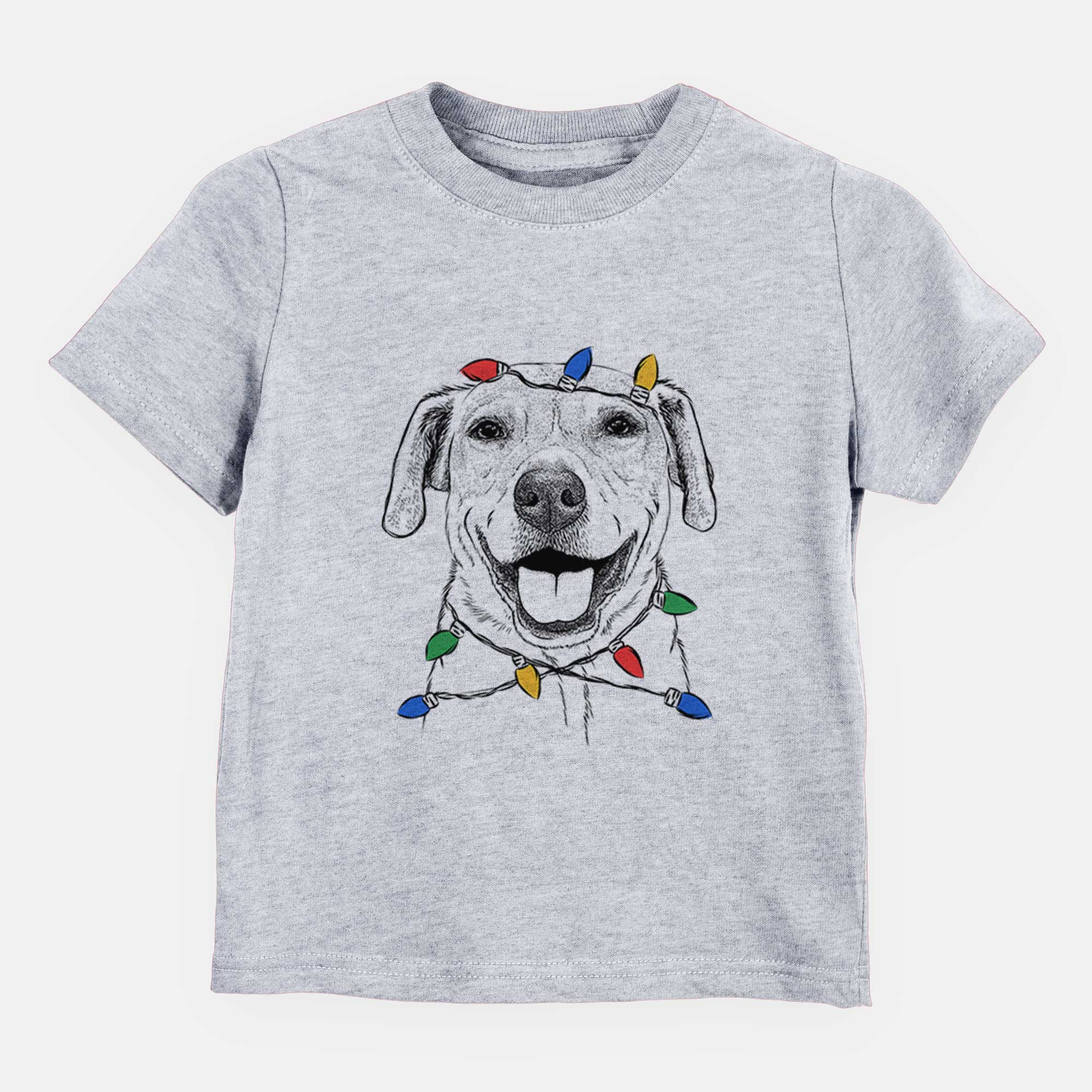 Christmas Lights Ernie the Mixed Breed - Kids/Youth/Toddler Shirt