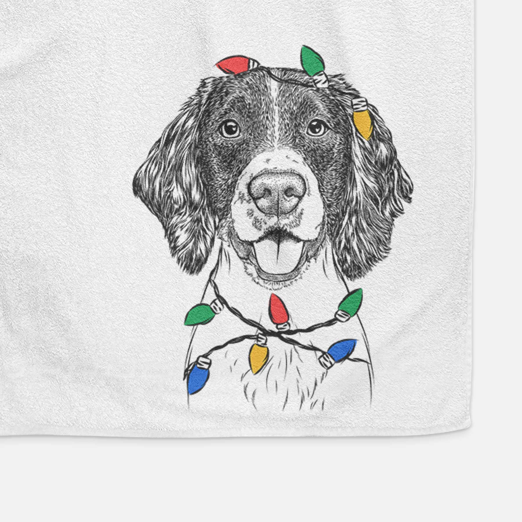 Ever the English Springer Spaniel Decorative Hand Towel